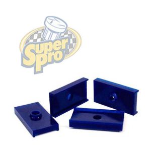 SuperPro Rear Spring Insulator Pad Bush Kit for MGB/MGB GT/MGB GT V8 1962-74 Chrome