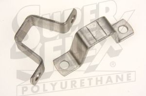 Superflex Bushes - MG Midget/Sprite Front Anti Roll Bar SS Clamp Kit SF253-0063CKSS