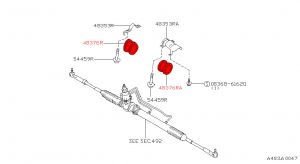 SuperPro Steering Rack & Pinnion Mount Bush Power for Nissan 200SX S14/S15 96-02 #2