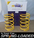A-MAX Lowering Springs for Peugeot 106 Excluding Rallye & GTi 1992-On -30mm