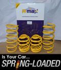 A-MAX Lowering Springs for Renault Clio II 2.0 Sport 172/182 1999-2005 -40mm