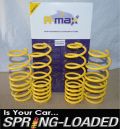 A-MAX Lowering Springs for Ford Fiesta 1.2/1.4/1.6/1.4d/1.6d 2009-On -35mm