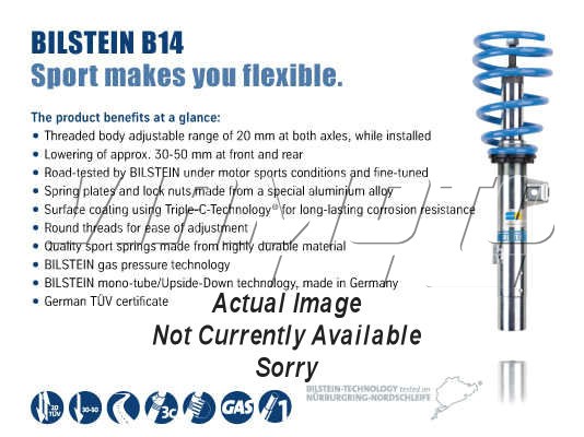 Bilstein B14 PSS - Coilover Suspension Kit - Ford Tourneo Connect :47-272514