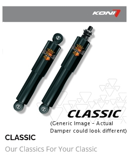 Koni Front Classic Black Damper for Daimler 2.5 Saloon 1964-1969 :82-1019