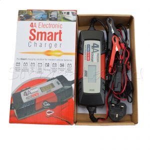 MAYPOLE Electronic Car Battery Charger 4A Fast/Trickle/Pulse Modes 4AMP, MP7423 #2