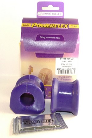 Powerflex Front Anti Roll Bar Mount Bush 20mm (PFF19-406-20) for Ford Capri (1969 - 1986)
