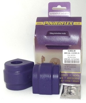 Powerflex Front Anti Roll Bar Bush 26mm for BMW 3 E46 Sedan/Touring/Coupe/Convertible 1999-2006