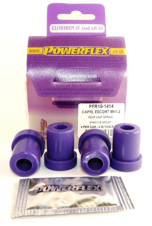 Powerflex Leaf Spring Shackle Mount Bushes (PFR19-1414) for Ford Escort Mk1 (1968 - 1975)