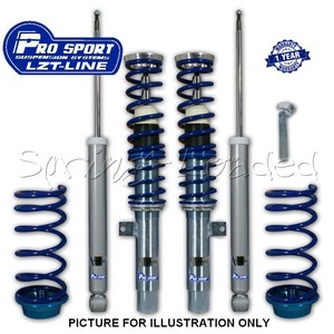 ProSport LZT Coilover Kit for FORD Fiesta Mk7, 1.25/1.4/1.6/1.4TDCi/1.6TDCi, JA8, 2008-2017 :150205