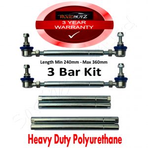 RoadNutz Front Adjustable Drop Links for Seat Leon TSi TFSi TDi (5F) 16V +4x4 09/2012-On #2