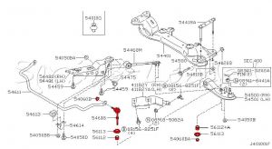 RoadNutz Front Polyurethane Droplinks for Nissan Skyline R32 Models 1989-1993 #4