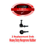 RoadNutz Black - Adjustable Droplink Ends x2