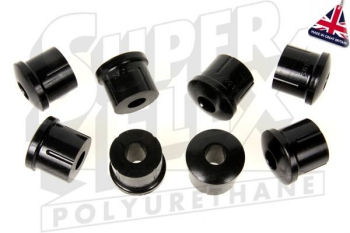 Superflex Bushes - Ford Consul/Zephyr/Zodiac MKIII Leaf Spring Rear Shackle Bush Kit of 8