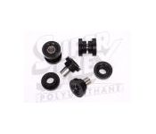 Superflex Bushes - Jaguar E-Type Front Upper Inner Wishbone Kit SF206-0834BLKSS