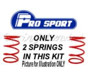ProSport Lowering Springs 55mm for PEUGEOT 206, 1.1 / 1.4 / 1.4 / 1.6 / 1.6 Si, NFZ, 1998-2010 :121167